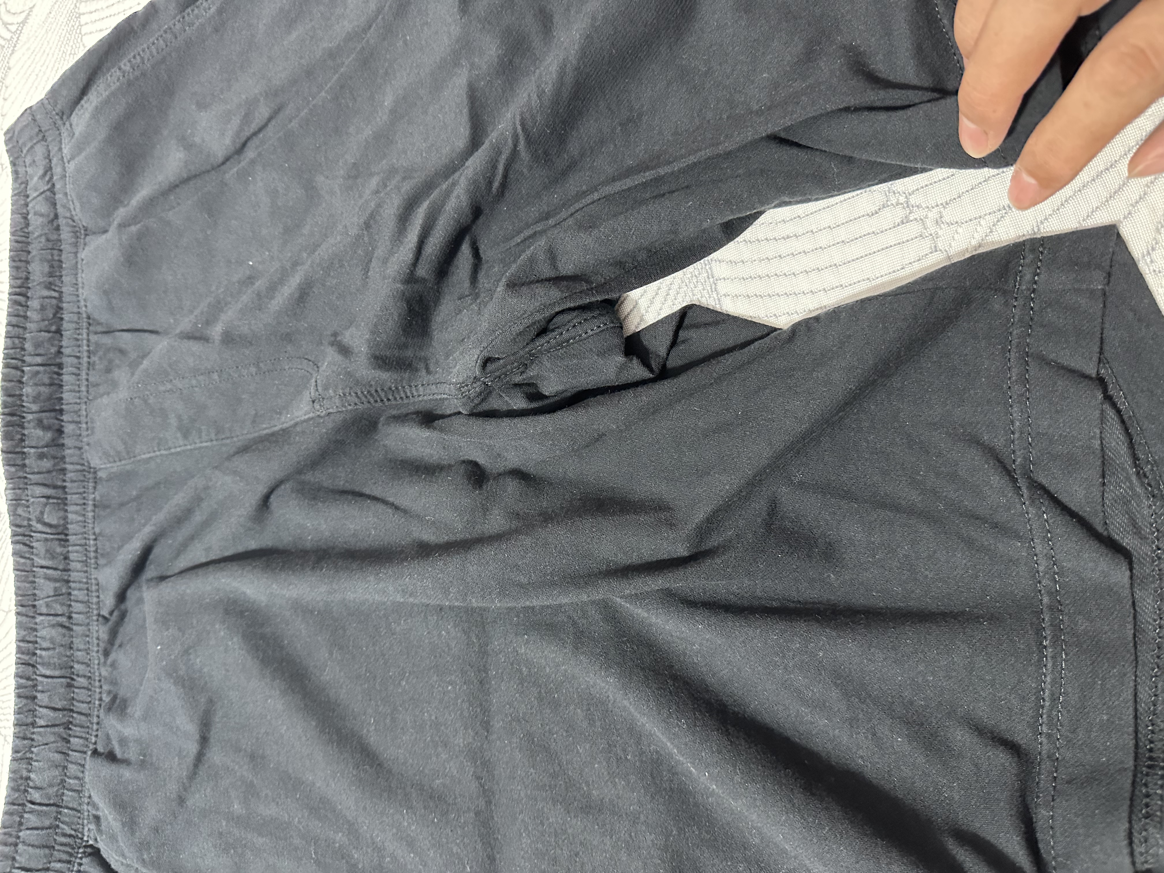 优衣库水洗全棉舒适短裤男女装/休闲短裤26春夏新款481571 474129 481571/08深灰色 L 实拍图