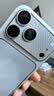 0度适用Apple苹果iphone17promax17pro镜头膜 iPhone 18 Pro Max蓝宝石钢化玻璃高清镜头保护膜 17Pro/17Promax通用-银色 蓝宝石鹰眼镜头膜 实拍图