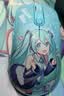 AKKO初音未来MIKU联名无线游戏鼠标电竞办公鼠标有线/蓝牙/2.4G三模连接台式笔记本电脑PAW3950鼠标  实拍图