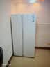 海尔（Haier）冰箱620升双开门对开门冰箱风冷无霜一级能效双变频家用大容量白色电冰箱以旧换新 冰雪白+一级双变频+黑金净化抗菌+90°开门悬停 实拍图
