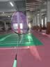 李宁（LI-NING）羽毛球拍雷霆小钢炮黑色全碳素专业进攻型单拍4U已拉线AYPT307-4 实拍图