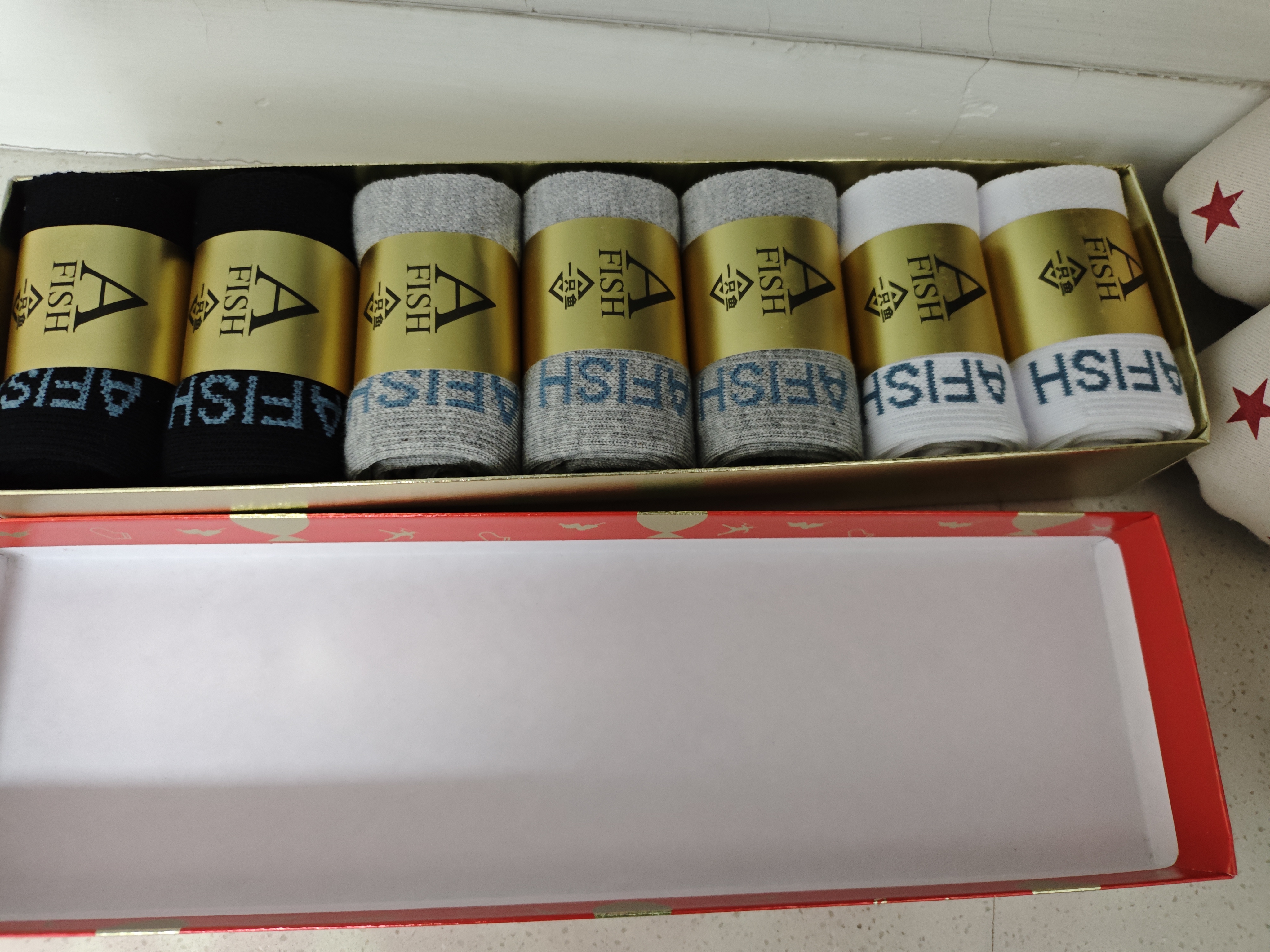 一只鱼袜子男士10A级抗菌防臭夏季运动袜中筒长袜休闲棉袜 实拍图