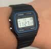 卡西欧（CASIO）手表男复古小方块运动学生男女f91w系列电影空枪同款手表F-91W-1D 晒单实拍图