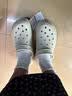 CROCS卡骆驰檀健次同款经典泡芙洞洞鞋轻便舒适男女同款花园鞋|207521 骨白色-2Y2(含智必星) 37 /38(230mm) 实拍图