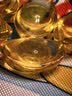 雕塑 爆款成品聚宝盆摆件黄水晶元宝 小元宝【5个】25mm 实拍图