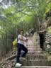 探险者（TAN XIAN ZHE）登山杖碳纤维徒步登山杖折叠专业户外登山杖伸缩超轻徒步装备拐棍 便携2只装-铝合金折叠靓丽黄 实拍图