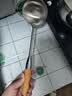 Jidaocook304不锈钢花梨木厨具套装家用锅铲厨房铲勺锅铲家用炒菜铲子 304花梨柄 粥勺 实拍图