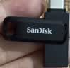 Sandisk闪迪128GB Type-C USB3.2 手机U盘DDC3黑色 读速高达400MB/s 自动备份 手机电脑两用  实拍图