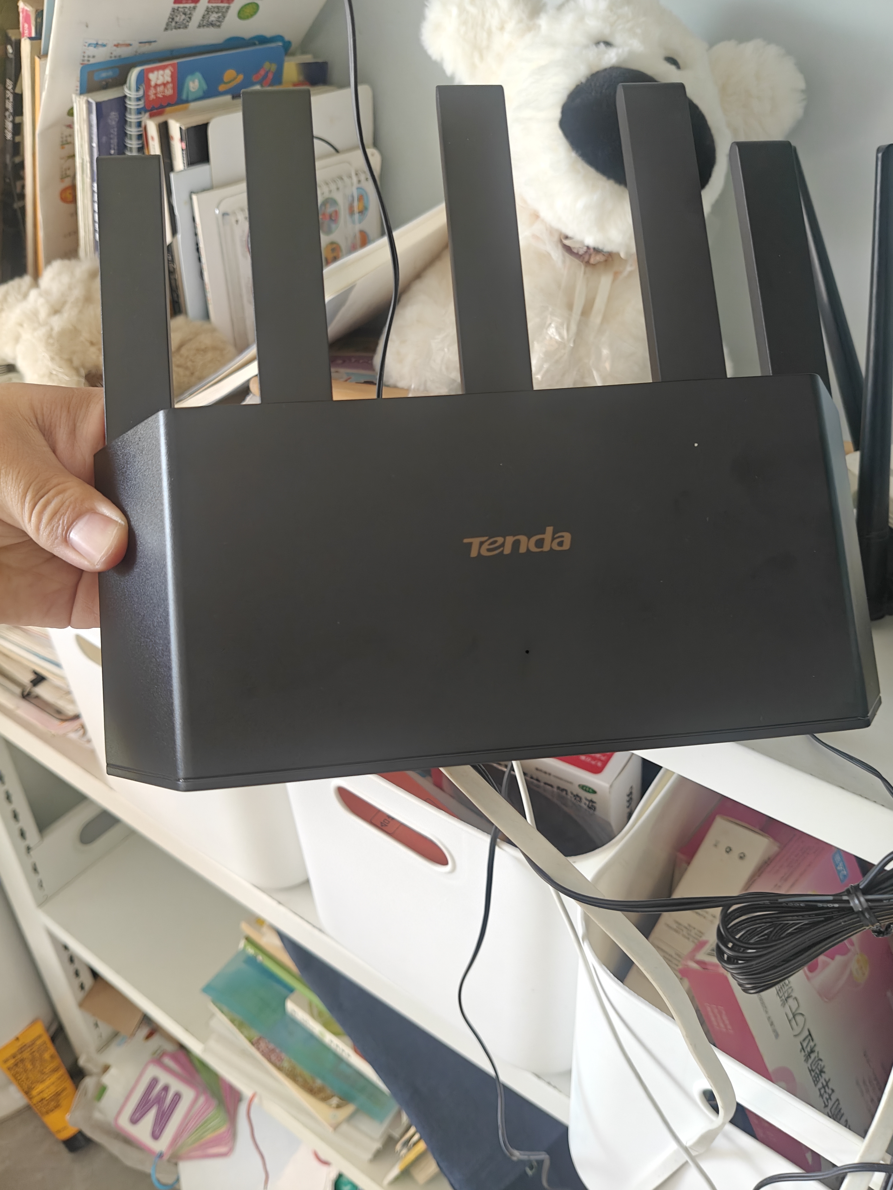 Tenda腾达路由器WiFi7【云霄BE5100】千兆穿墙王信号放大器增强无线超强2.5g网口家用电竞立式BE6L Pro 实拍图