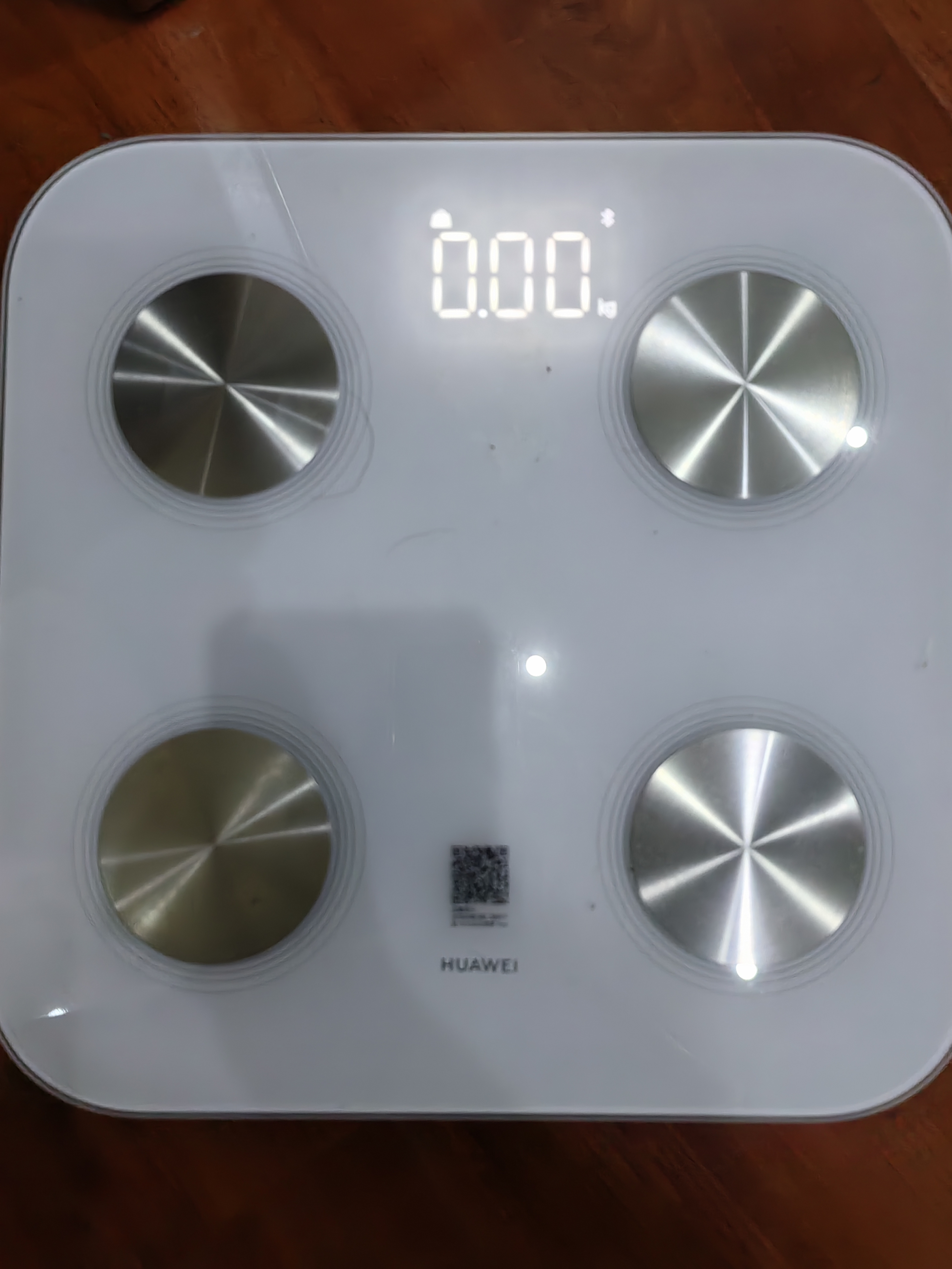 华为（HUAWEI）智能体脂秤3WiFi版雅致白 14项身体数据监测WiFi蓝牙双连接家用体重秤减重减肥电子秤半身测脂 实拍图