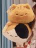 婴果小岛正版趴趴猫咪抱枕小猫玩偶睡觉抱毛绒可爱公仔圣诞节生日礼物女生 花花小猫 50cm【正版联名】 实拍图