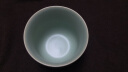 宁不凡 茶杯杯子陶瓷汝窑开片汝瓷功夫茶杯品茗杯喝茶杯 天青色 直口杯（75ml) 实拍图