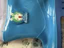 臻佑（Grsaed）儿童下水裤户外玩水服捉鱼赶海半身涉水裤连体鞋防水沙滩淡紫34码 实拍图