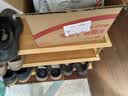 安尔雅简易鞋架多层省空间家用门口入户窄小型竹鞋柜拼装组合 3层65 实拍图