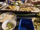 奥克斯（AUX）烤肉锅电烤盘电烧烤炉家用室内无烟户外烤串机一体加大烤盘火力不粘少油易清洗多功能烤鱼盘铁板烧 6-12人特大号丨整机冲洗 1层 实拍图