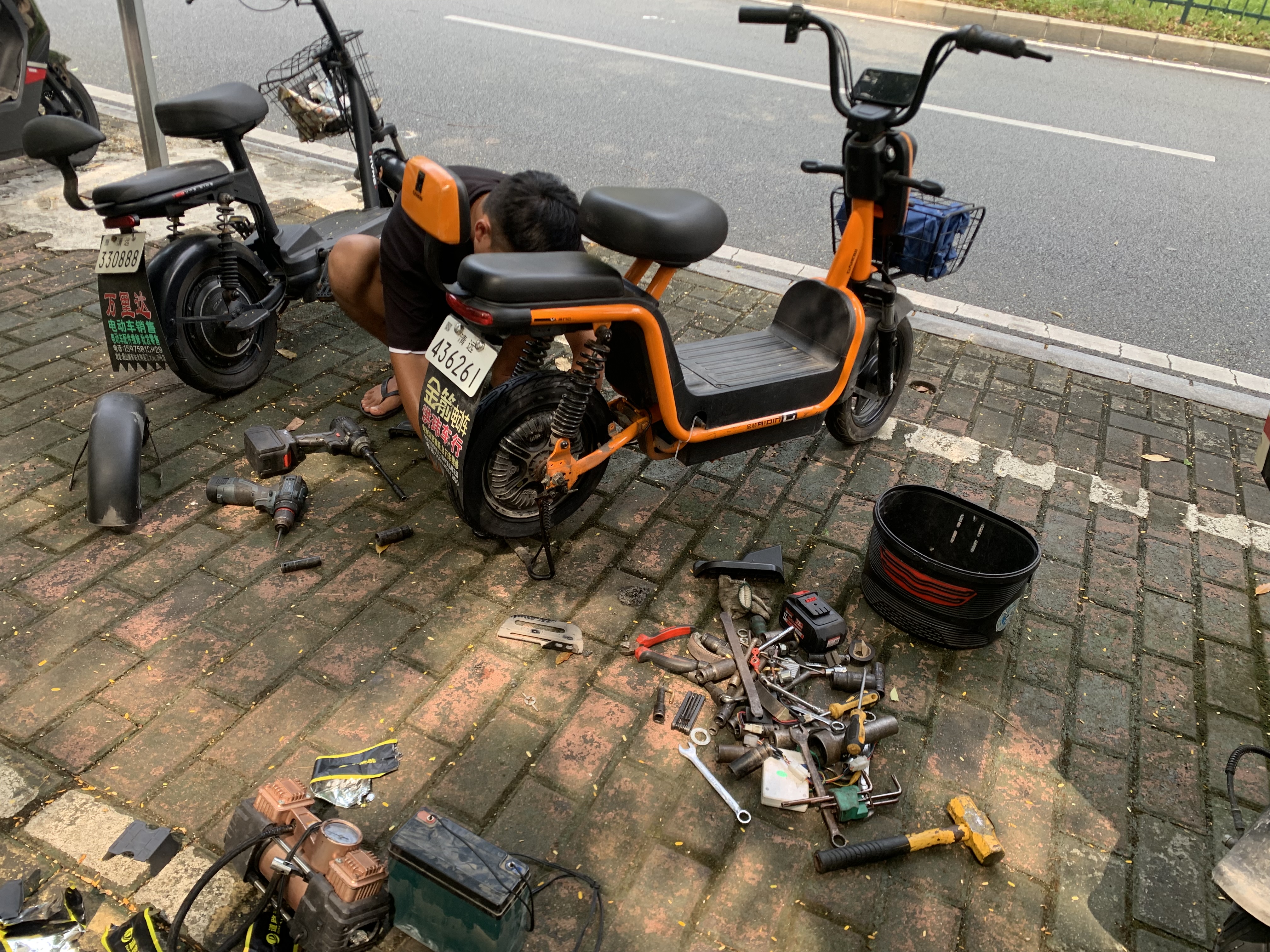 道路驰14x2.50电动车轮胎真空胎八层级 缺气保用【免费上门安装】 实拍图