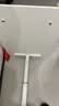 裕邻可移动书桌电脑桌办公桌学生家用卧室桌子升降工作台床边桌YLZ22 80*60cm白色-(手摇升降+万向轮) 实拍图