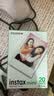 INSTAX富士instax立拍立得 mini相纸 白边双包20张+闪闪星钻边框贴 实拍图