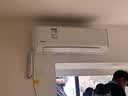 松下（Panasonic）100倍纳诺怡除菌空调 新一级能效节能省电直流变频冷暖内部自清洁一键睡眠壁挂式空调挂机 洵风三代 1.5匹 一级能效DG35K410Q 实拍图