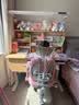 龙承匠人儿童学习桌椅套装可升降写字书实木桌中小学生3-18岁桌课椅子K80 【升级吊柜】1.2米实木桌+稀土控轴灯+自动追背椅咖 赠学习大礼包 实拍图