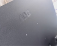 AOC 27英寸 120Hz IPS HDRMode HDMI 低蓝光不闪 可壁挂 三边微边 超薄节能办公电脑显示器 27B35H 实拍图