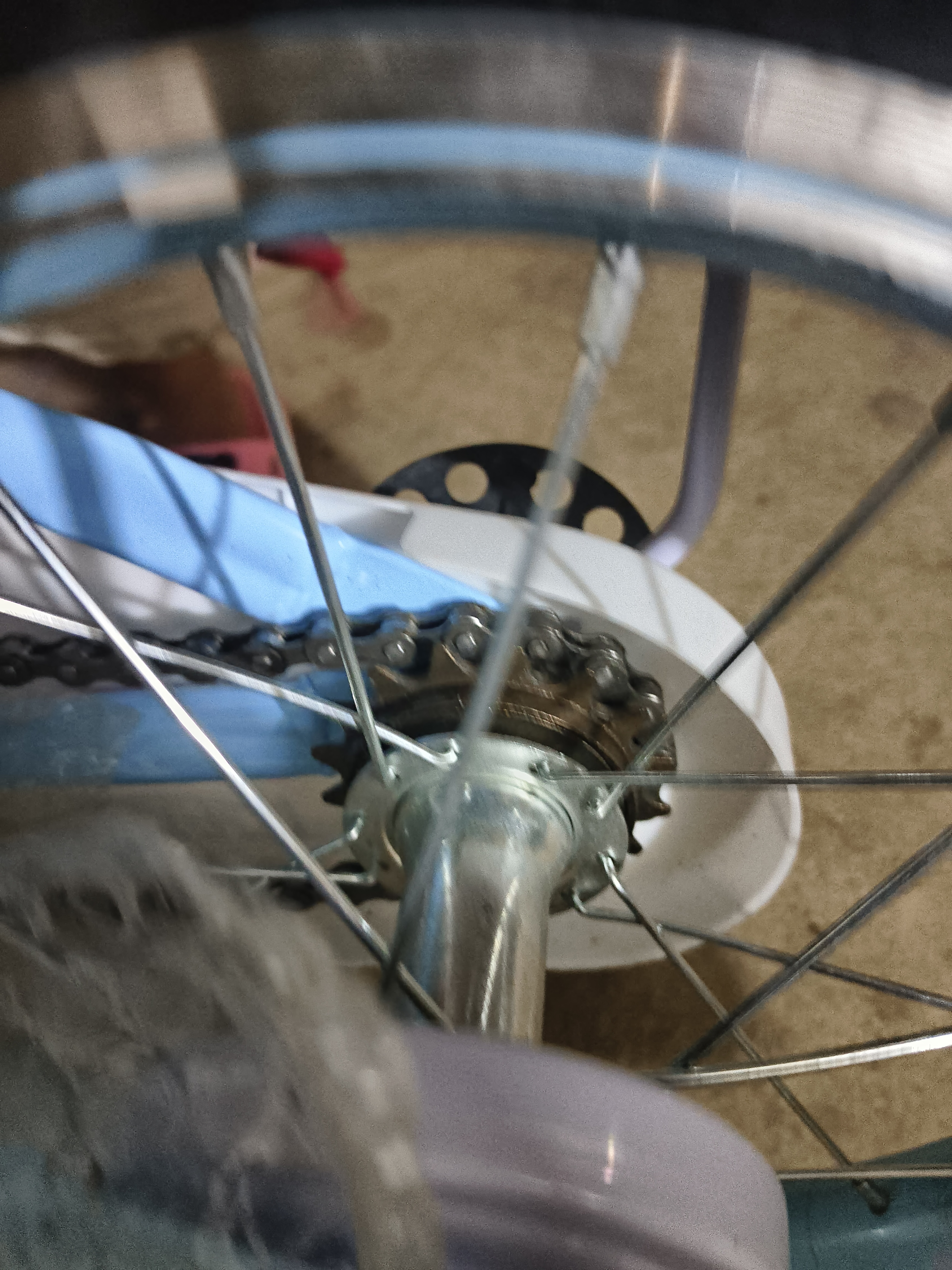 永久（FOREVER）儿童自行车6-10岁男女宝宝款脚踏童车天空蓝14寸适合身高95-115cm 实拍图