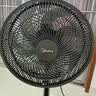 美的（Midea）【超级单品】七叶轻音立式电风扇家用柔风落地扇台式桌面小型风扇大风量节能摇头宿舍电扇 SAF30AB 实拍图