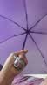 【全网爆款】手动UV折叠雨伞男女晴雨伞两用防晒遮阳黑胶伞 【新人福利】7骨 纯色随机无黑胶 实拍图