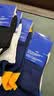 NBA袜子男士四季吸汗跑步运动袜抗菌防臭商务休闲中筒棉袜6双 实拍图