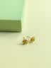 中国黄金（CHINA GOLD）18K金玫瑰花耳钉女款花朵直针款耳饰品情人节生日礼物送女友爱人 【京速达】18K玫瑰花耳钉 实拍图