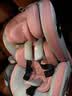 Heekin舒悦新生婴幼儿童安全座椅汽车用0-6-12岁宝宝车载可坐躺通风加热 舒悦-基础款-山栀粉【新国标+isize认证】 实拍图