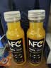农夫山泉100%纯果汁NFC橙汁300ml*10瓶整箱鲜果饮料礼盒 实拍图