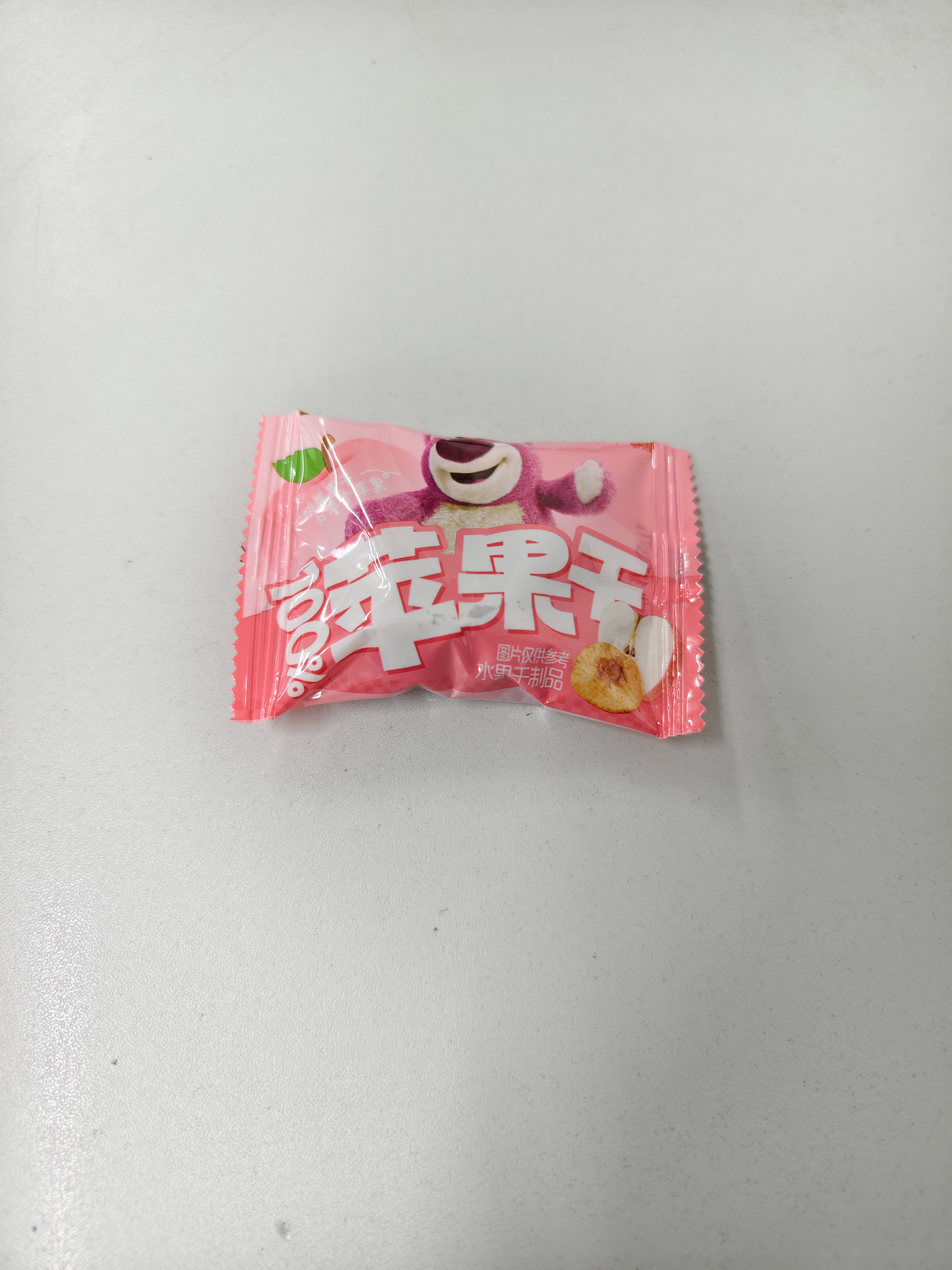 三只松鼠玩具总动员联名100%苹果干400g/袋约22~26小包低脂高纤无添加果干 实拍图