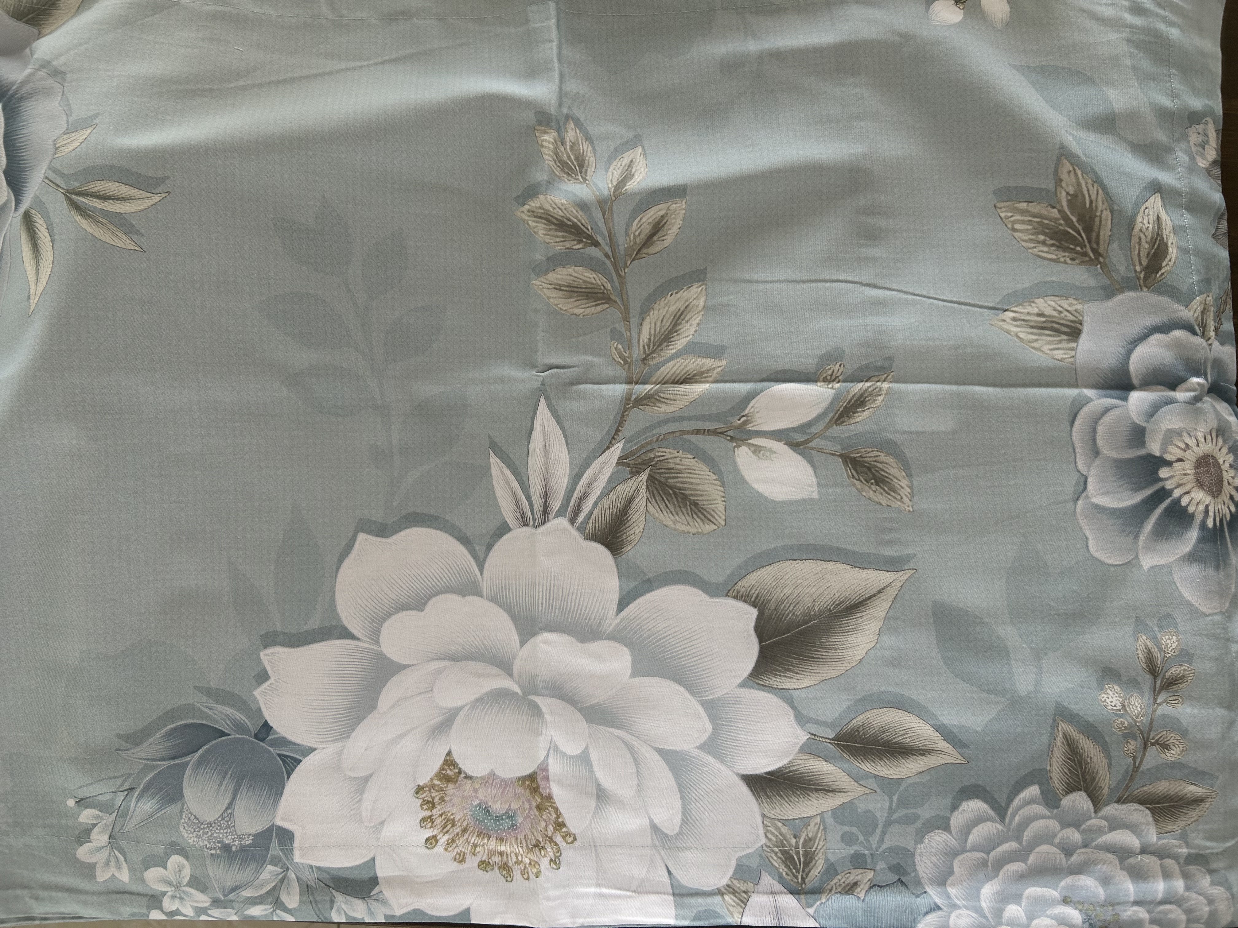 富安娜全棉四件套/青棠花梦/203*229cm 实拍图
