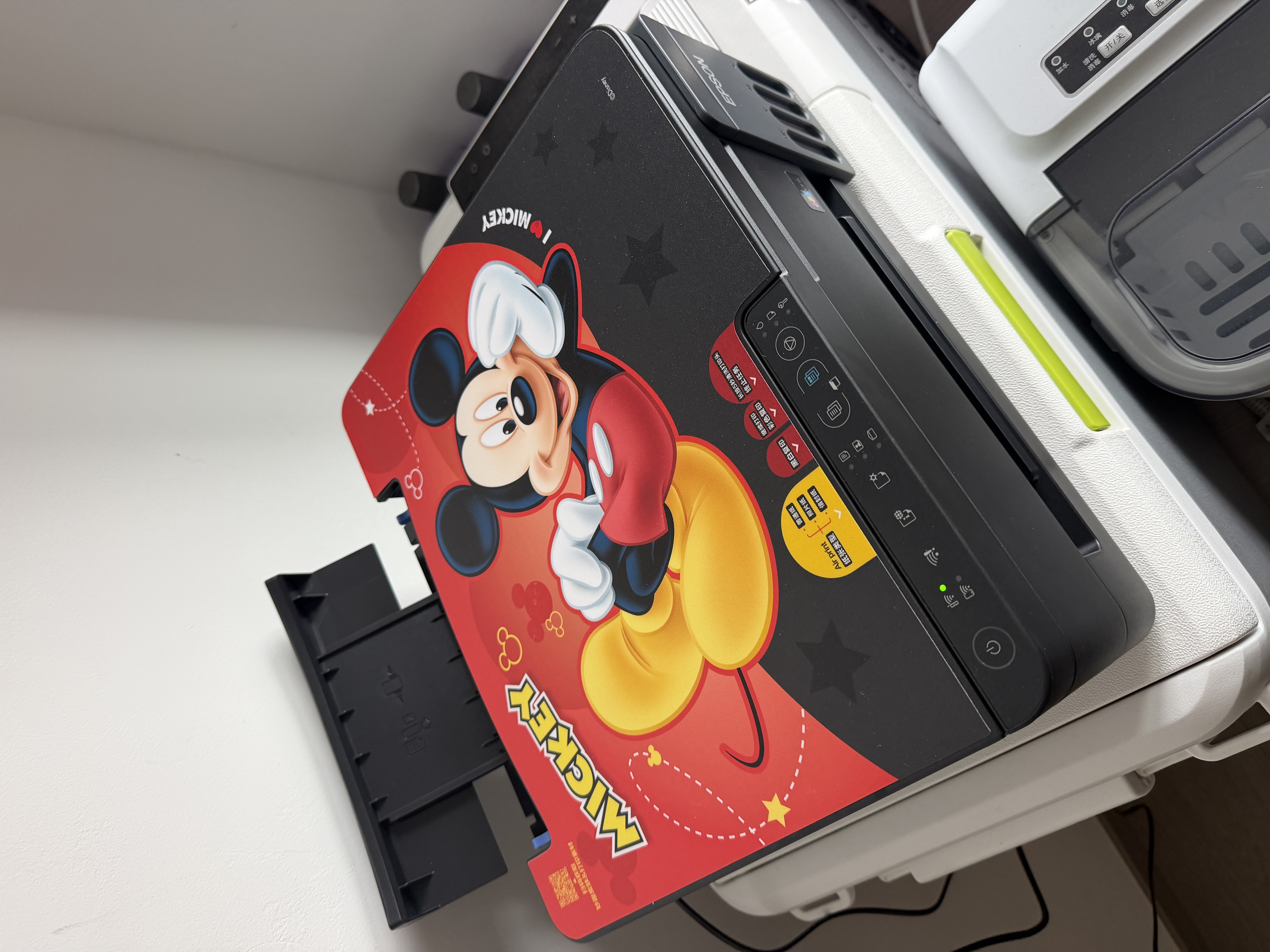 爱普生（EPSON）【6代新品】L3353墨仓式彩色家用AI学习打印机 L3251/L3255升级版(打印复印扫描 微信/无线 黑色） 实拍图