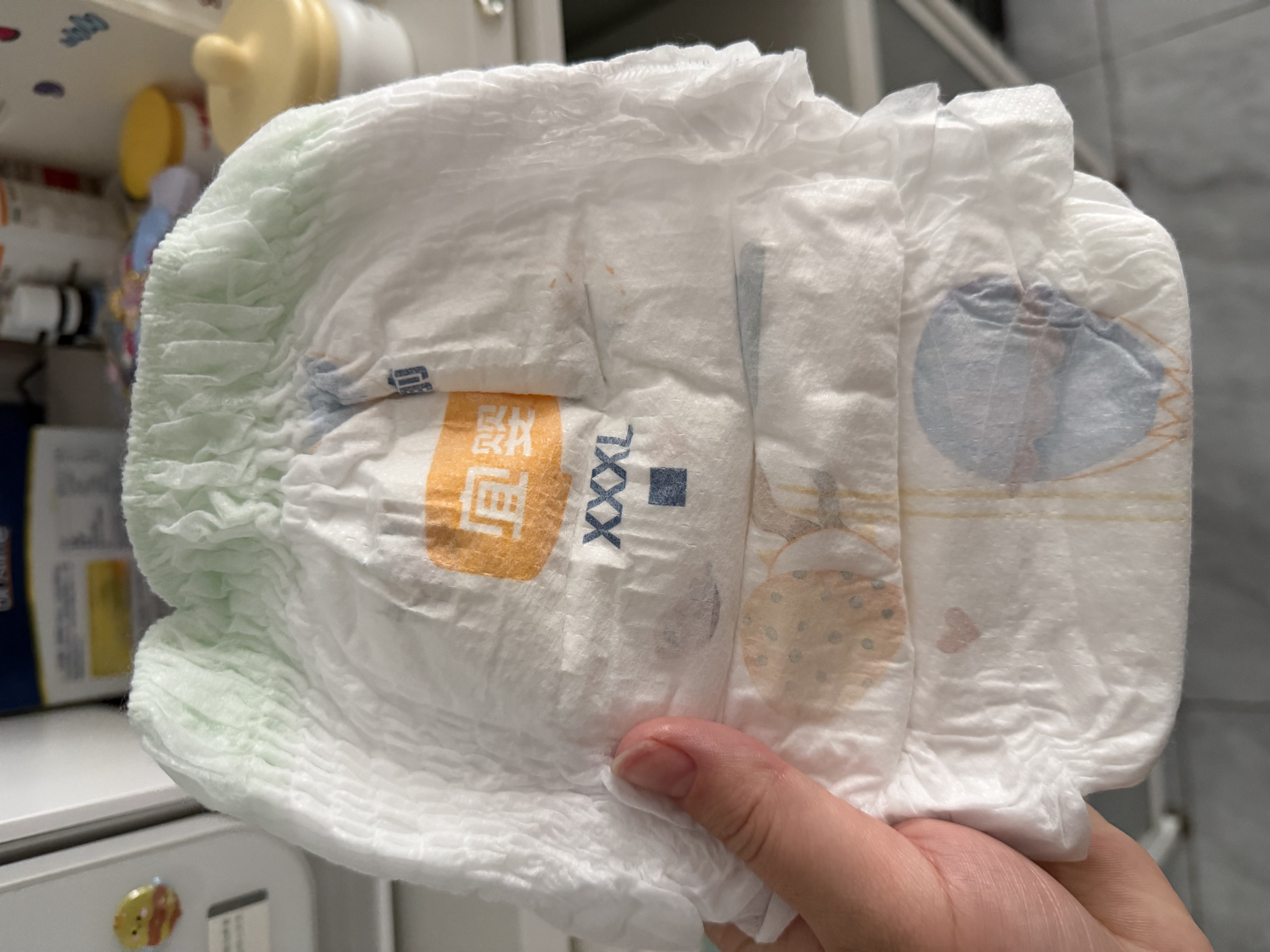 宜婴新梦想家全包臀小内裤3XL64拉拉裤超薄尿不湿【未检出甲酰胺】 实拍图