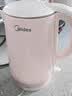 美的（Midea）电热水壶家用烧水壶食品级304不锈钢 1.7L大容量0涂层无缝内胆开水壶泡茶 MK-SH17M301 实拍图