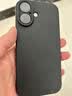 品胜【相机按键全包】适用iPhone17手机壳苹果17保护套亲肤柔性液态男女款超薄全包软壳保护套黑色 实拍图