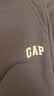 盖璞（GAP）男装秋季款胶印LOGO松紧腰宽松抓绒休闲直筒卫裤束脚裤786421 实拍图