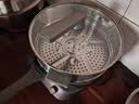 美的（Midea）0氟钛陶电炒锅 电蒸锅 分体式电煮锅蒸煮炒多功能一体5.5L炒菜专用锅电火锅 煎锅 HCG3218S配蒸笼 实拍图