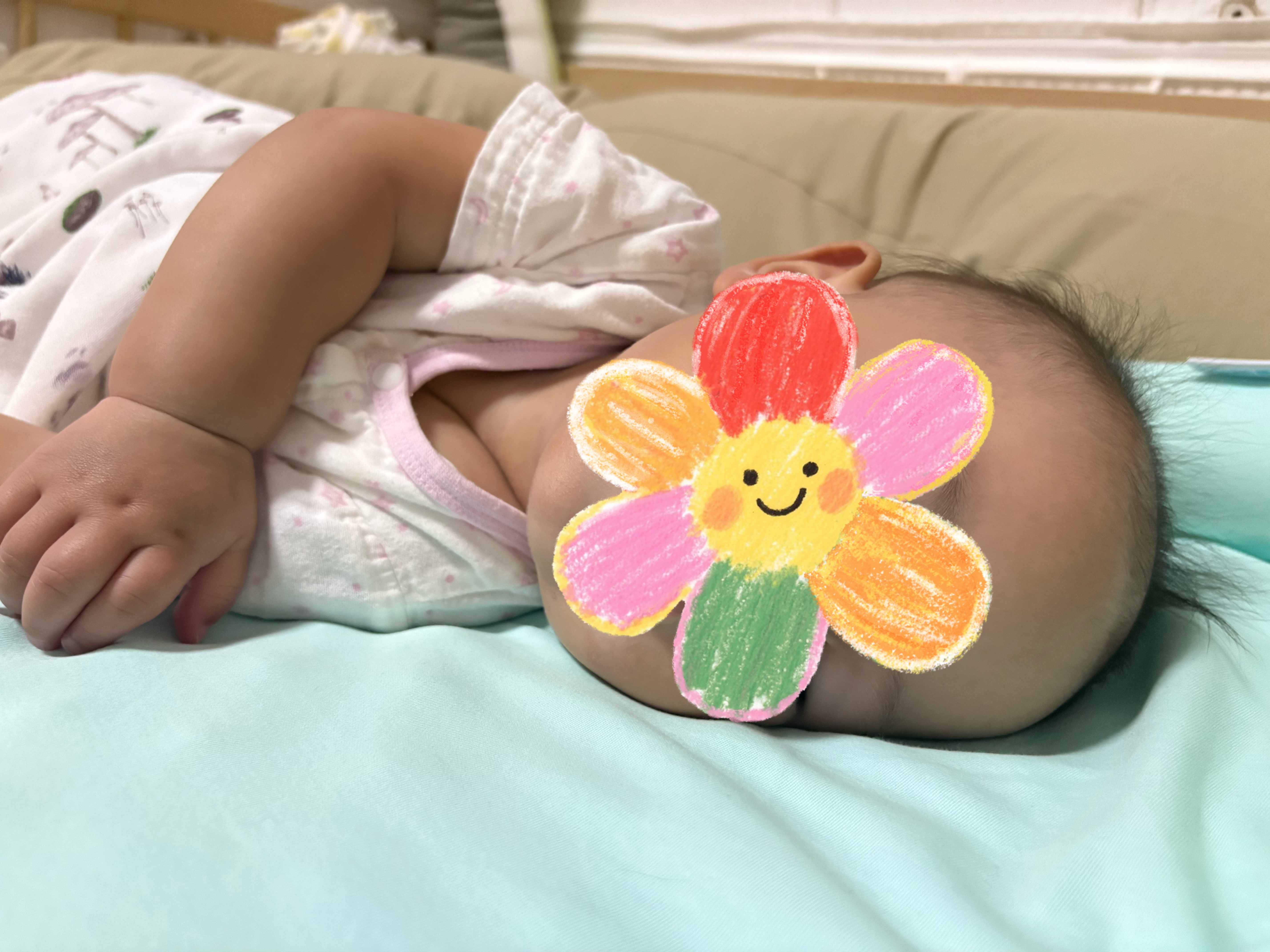 碧荷（P.Health）婴儿枕头6个月-6岁宝宝婴幼儿童护颈枕硅橡胶透气可水洗枕礼盒装 实拍图