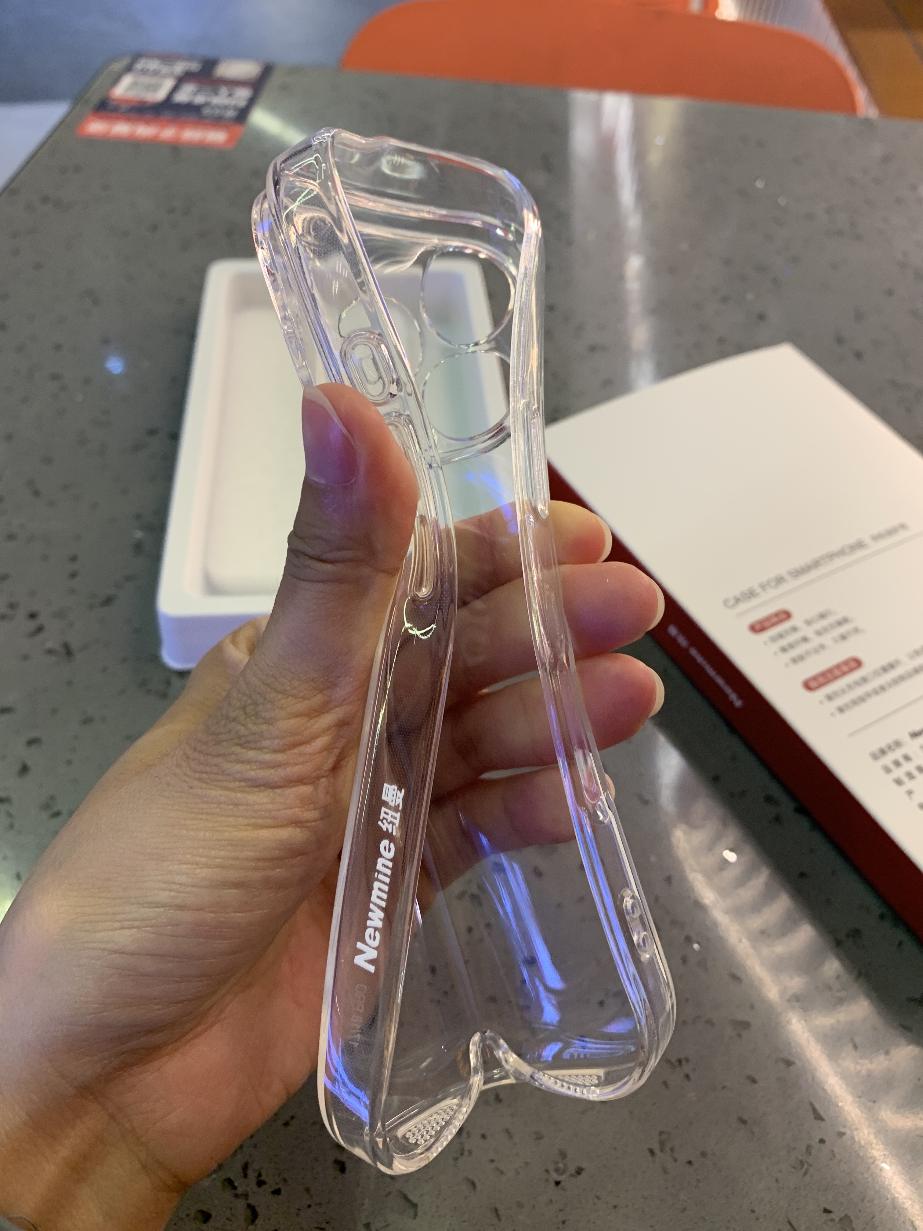 纽曼【还原裸机|相机按键全包】适用iphone18promax手机壳苹果18promax保护套全包透明防摔轻薄男女壳 实拍图