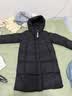 坦博尔羽绒服女中长款时尚休闲百搭保暖加厚连帽面包服530780D黑色160 实拍图