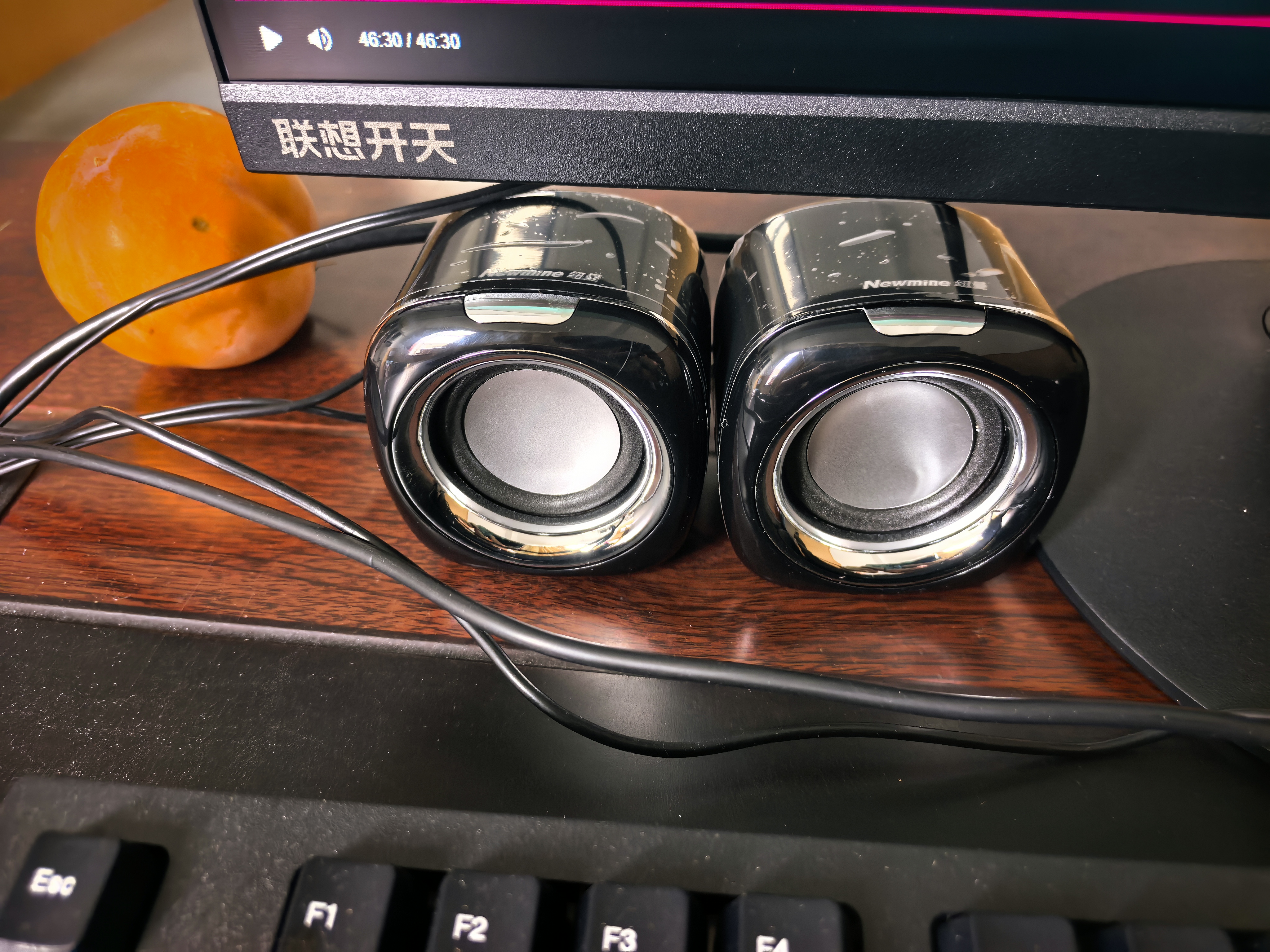 纽曼（Newmine）BT55音响电脑音箱有线迷你小音响多媒体笔记本电脑桌面家用台式机小型USB高音质有源低音炮黑色 实拍图