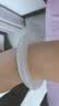 净心石【店铺销量NO.1】和田玉手镯青白玉女款平安镯内径约55-56mm 实拍图