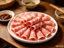 鲜京采惠选 内蒙古原切羔羊肉卷净重2斤 火锅涮肉 实拍图