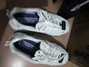 斯凯奇（Skechers）女鞋小白熊女士休闲鞋子厚底增高百搭运动软底老爹鞋女99999863 白色/海军蓝色/WNV 36 实拍图
