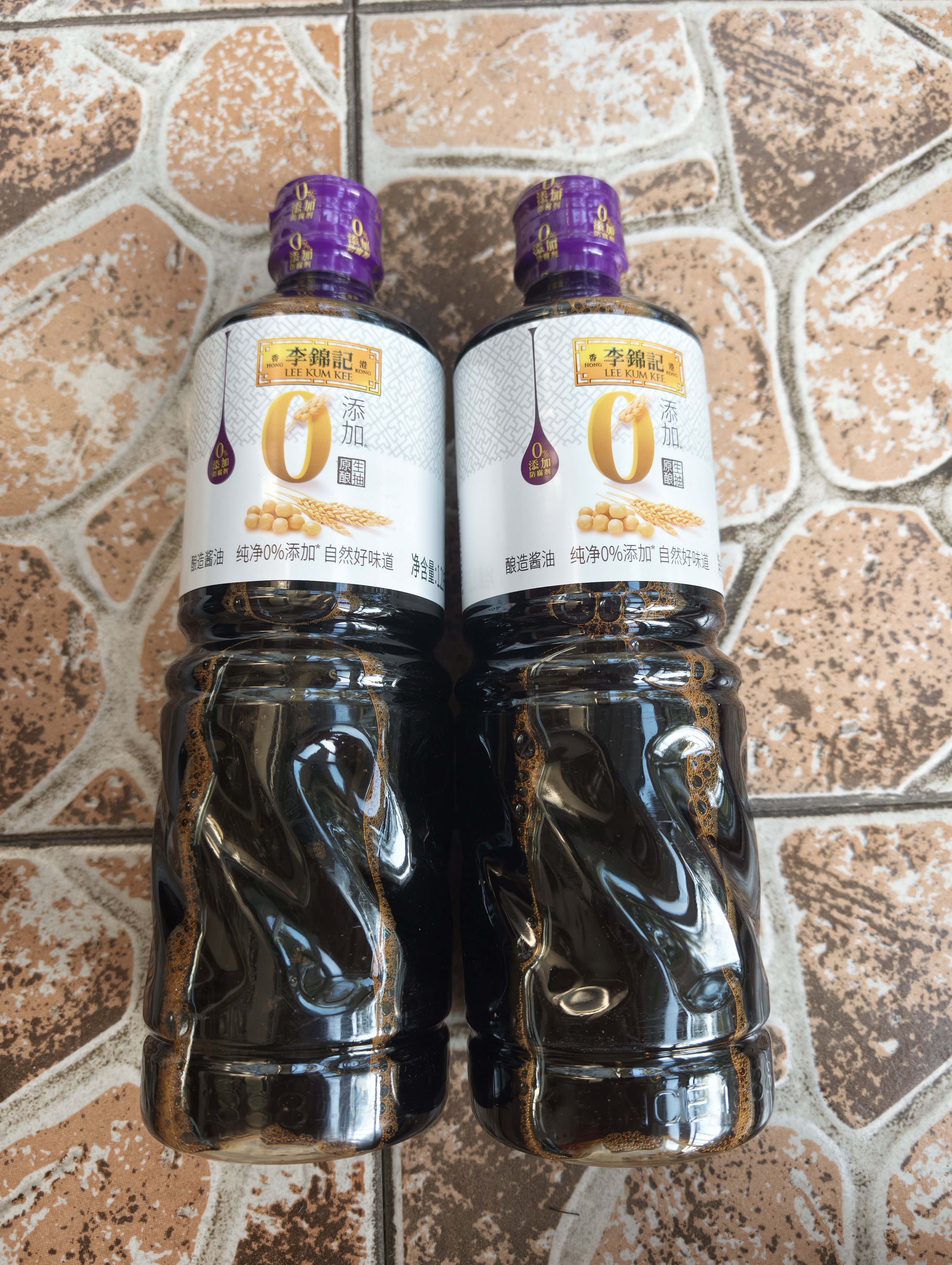 李锦记0添加原酿生抽1.21kg*2【0添加 一级】头道精华 健康酿造酱油 实拍图