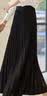 德玛纳【百褶半裙】春夏简约松紧腰休闲气质百褶裙半身裙女 实拍图