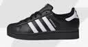 阿迪达斯（adidas）Superstar 2贝壳头三叶草经典女款运动板鞋JH9977黑色 37 实拍图